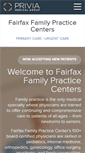 Mobile Screenshot of fairfaxfamilypracticecenters.com